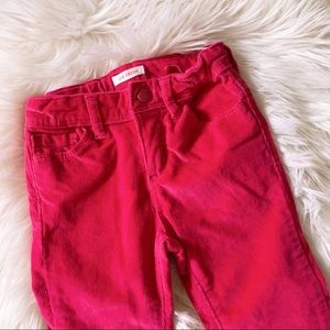 🌸4/$20🌸Joe Fresh Hot Pink Corduroy Pants 2T